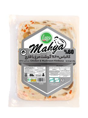کالباس 60% قارچ و مرغ 250 گرم