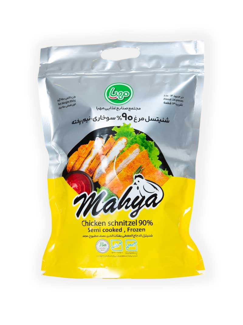 شنیتسل  90% گوشت مرغ 950 گرم